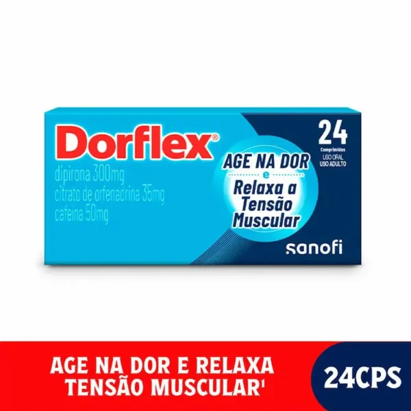 Dorflex Analgésico e Relaxante Muscular 24 comprimidos