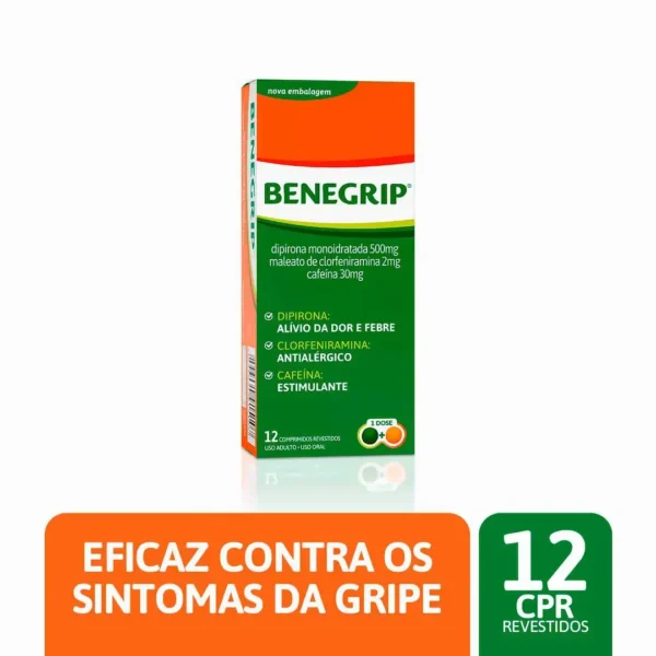 Benegrip C/ 12 Comprimidos