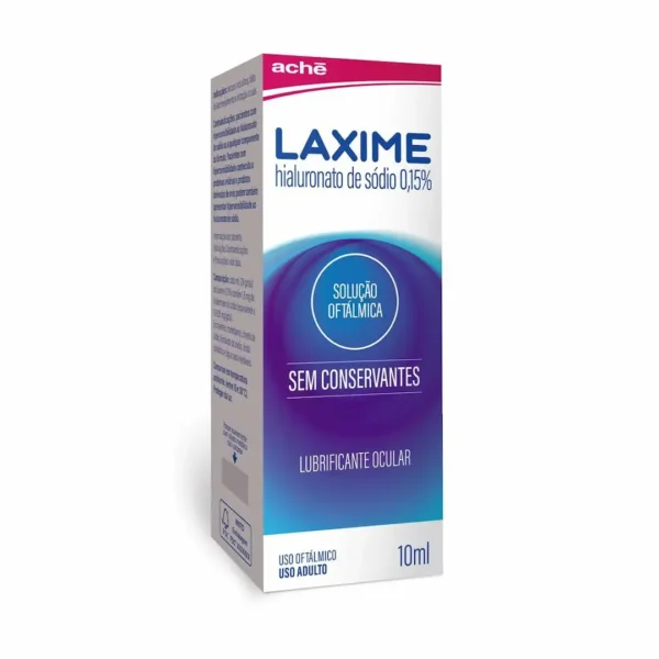 Colírio Laxime 0,15% 10Ml - Ache