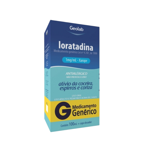 Loratadina Xpe 1Mg/Ml 100Ml - Geolab